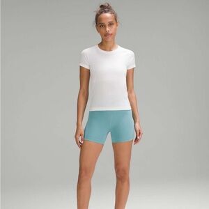 Lululemon Wunder Train High-Rise Short 4” Tidal Teal Size 2